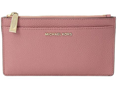 michael kors pearl grey wallet|Michael Kors pink wallet outlet.